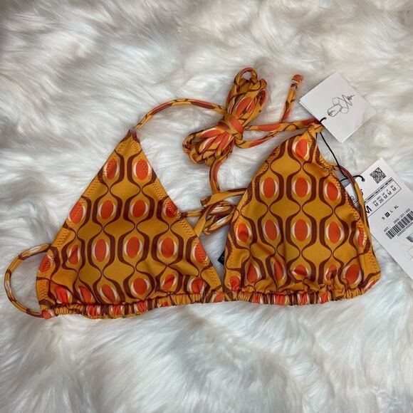 ZARA INVERTED BIKINI TOP  - Picture 3 of 3